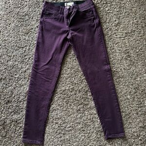 Democracy Women's Deep Purple Skinny Jeans